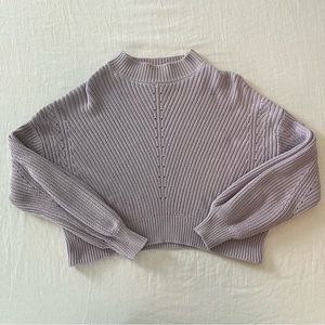 Cropped sweater forever 21 size medium